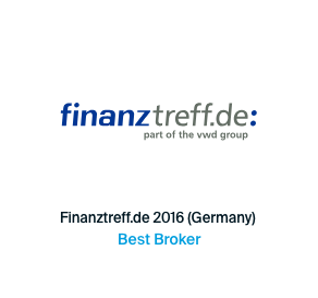 Award for best broker 2016 by Finanztreff