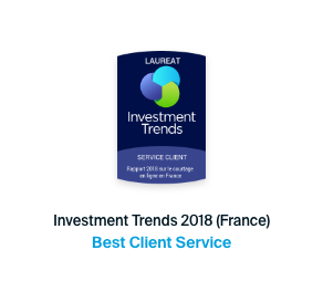 Awarded best client service 2017 by Investment Trends