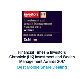 Awarded best mobile share dealing 2017 by Financial Times and Investors Chronicle