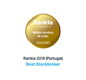 Awarded best stock broker 2018 by Rankia Portugal