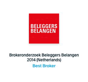 Awarded best broker 2014 by Beleggers Belangen
