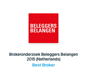 Awarded best broker 2015 by Beleggers Belangen