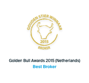Awarded best online broker 2015 by Gouden Stier