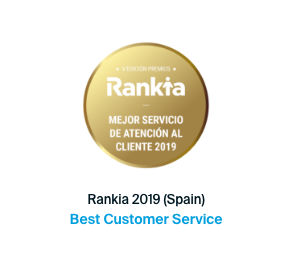 Moonie Trade voted best customer service 2019 by Rankia